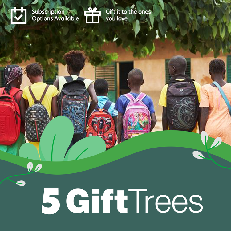 Plant 5 GiftTrees